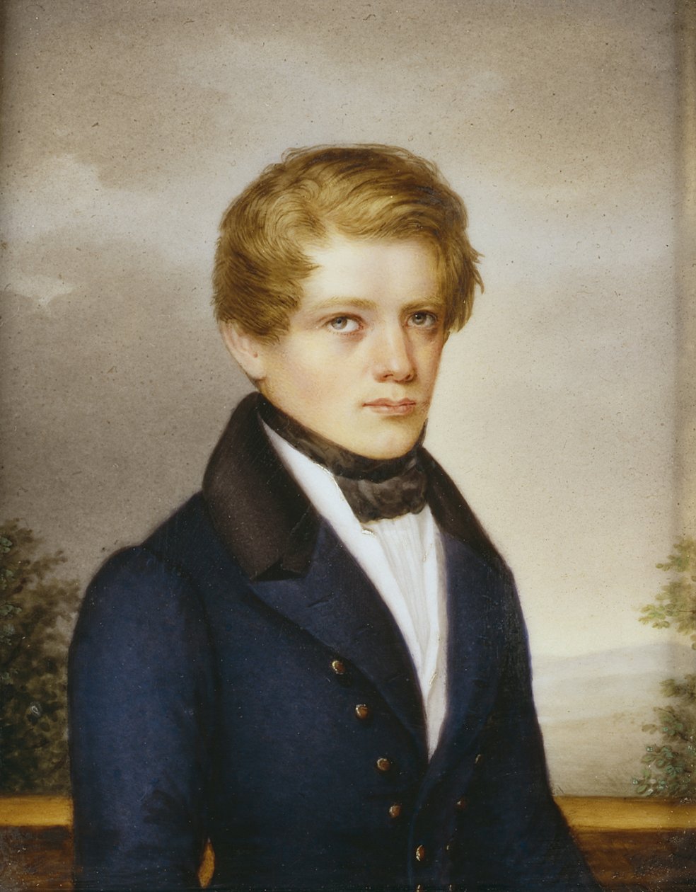 Otto von Bismarck come studente, 1833 da Philipp Petri