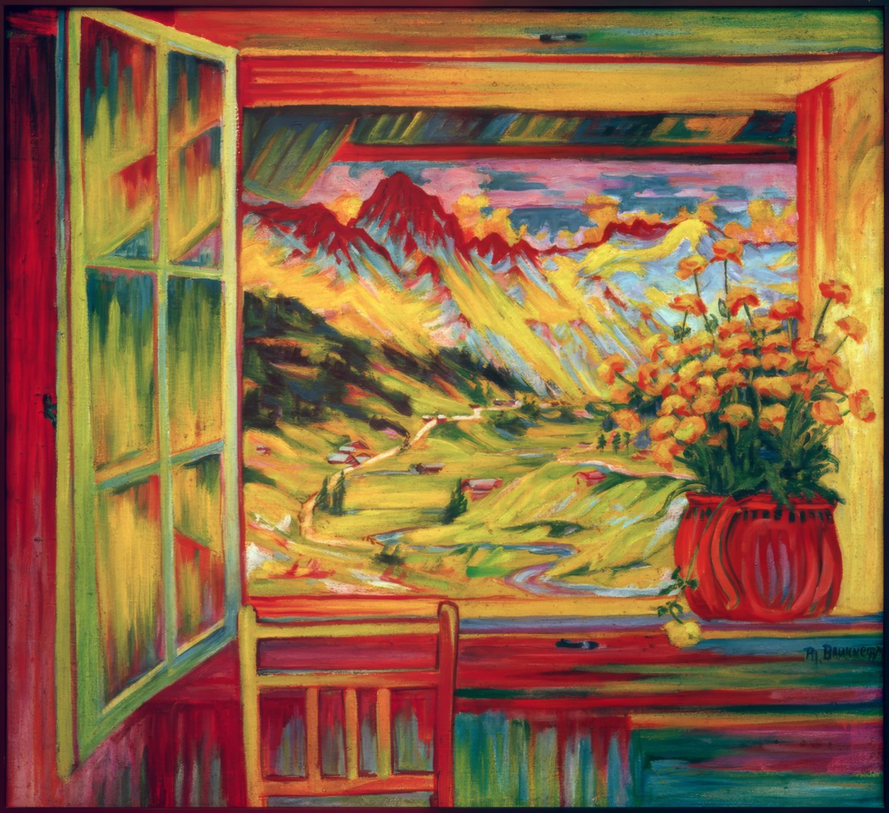 Vista dalla finestra da Philipp Bauknecht