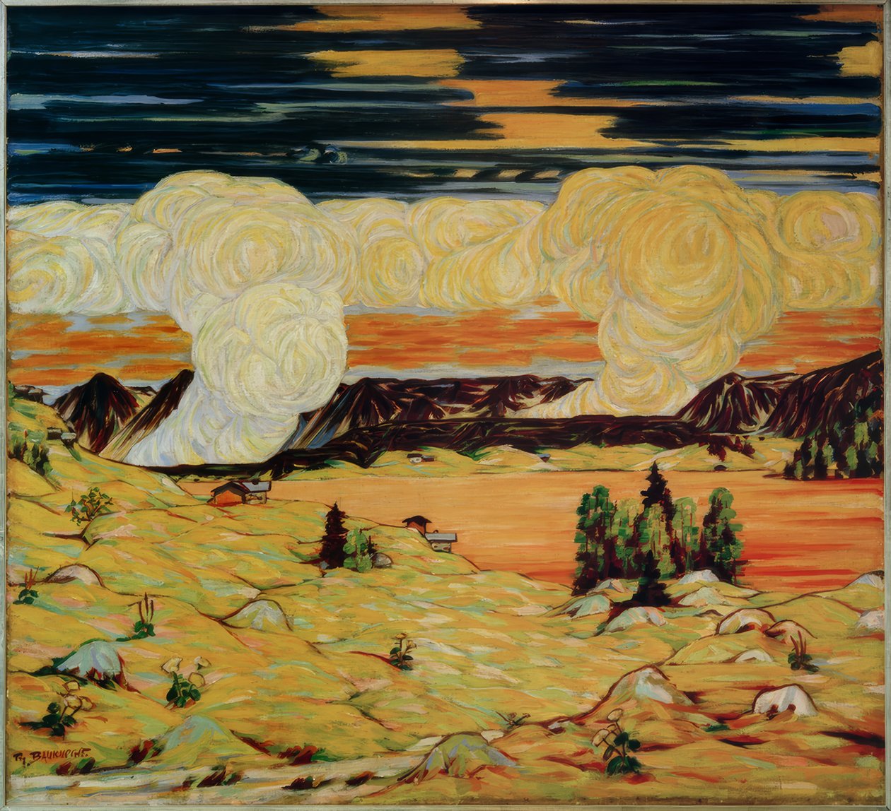 Paesaggio del lago di Davos da Philipp Bauknecht