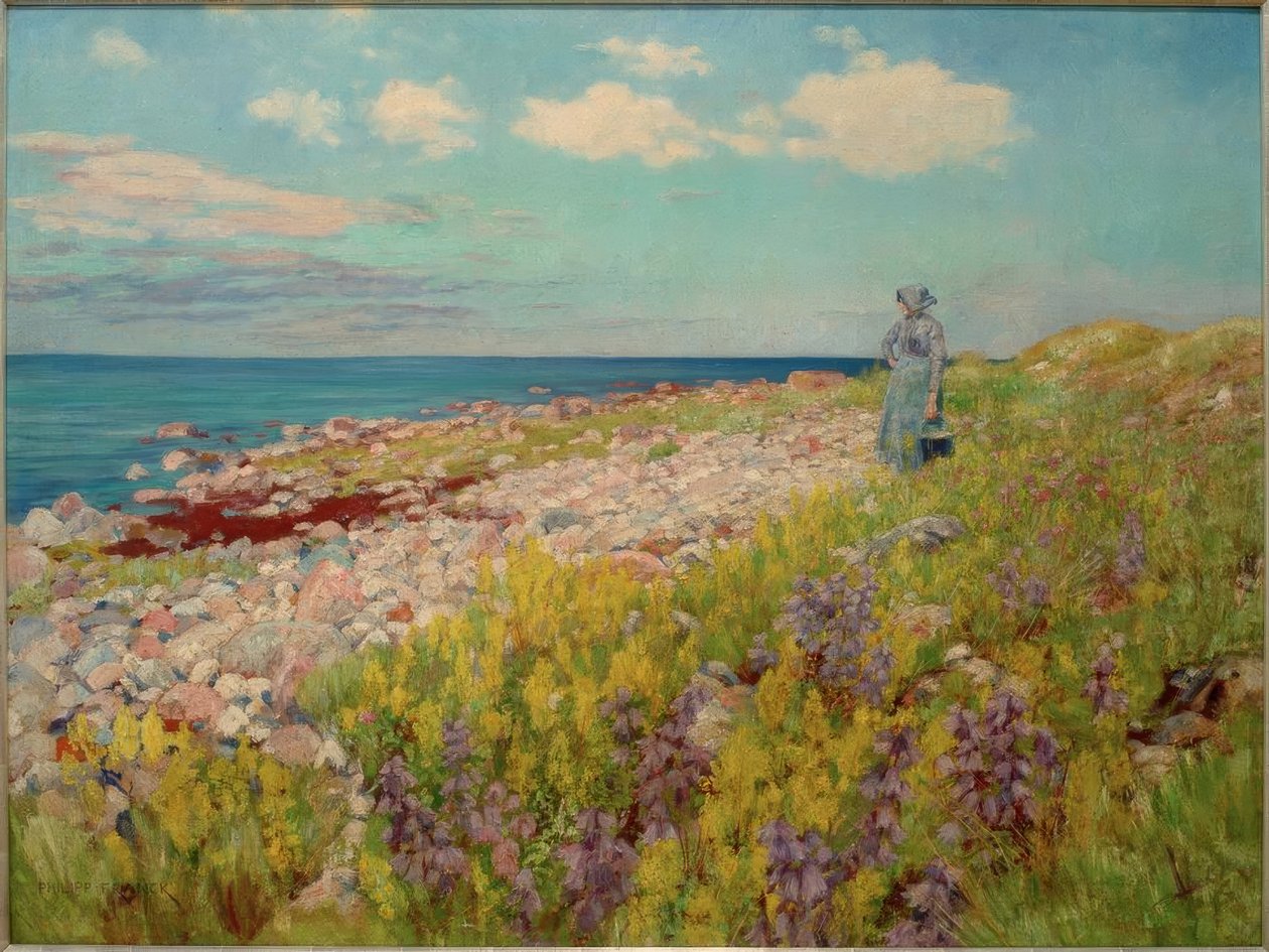 Sulla spiaggia da Philipp Franck