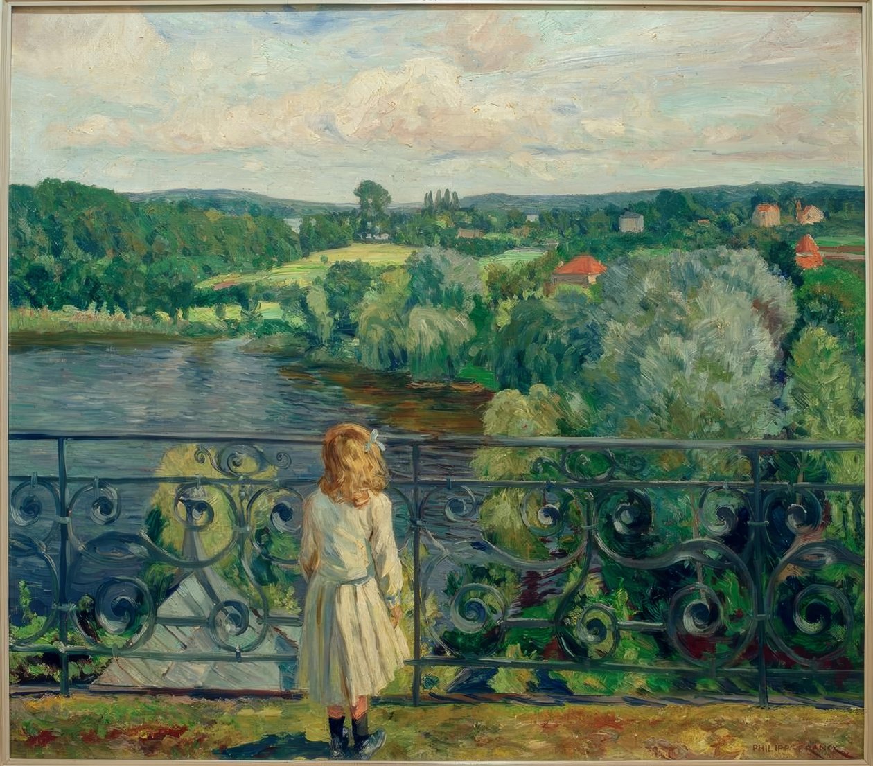 Sulla terrazza da Philipp Franck