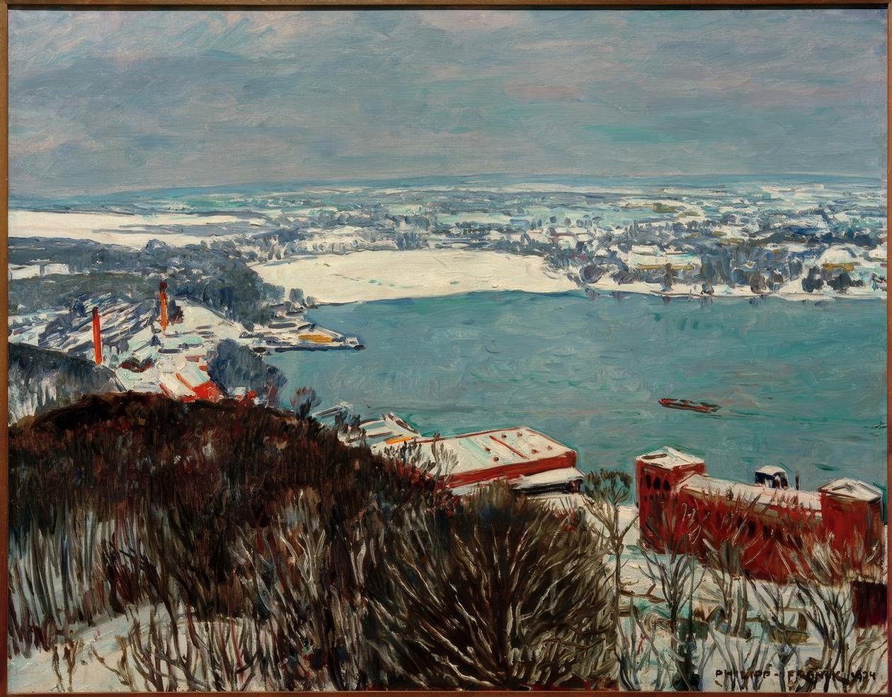 Vista sul Tornow da Philipp Franck