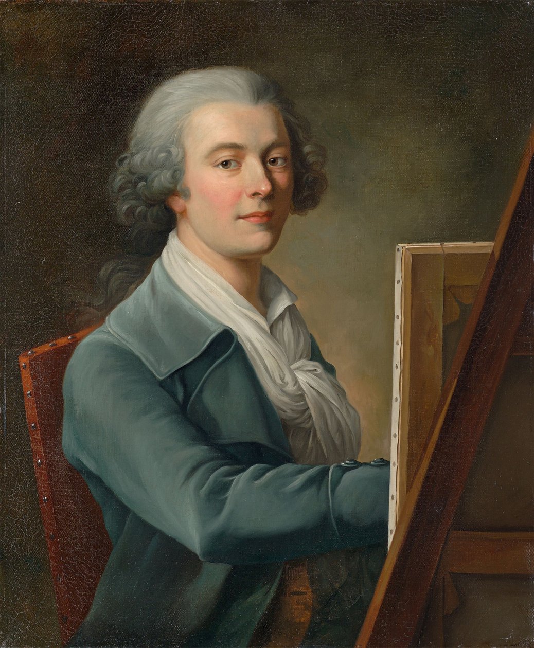 Autoritratto, c. 1785 da Philipp Friedrich Hetsch