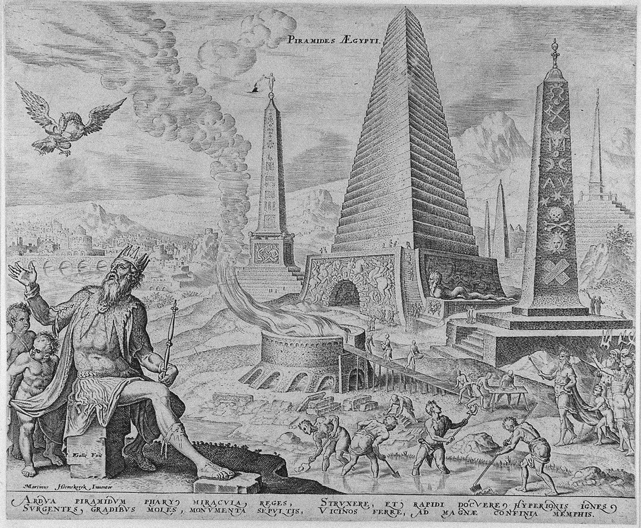 Le piramidi d'Egitto dalla serie Le otto meraviglie del mondo dopo ...