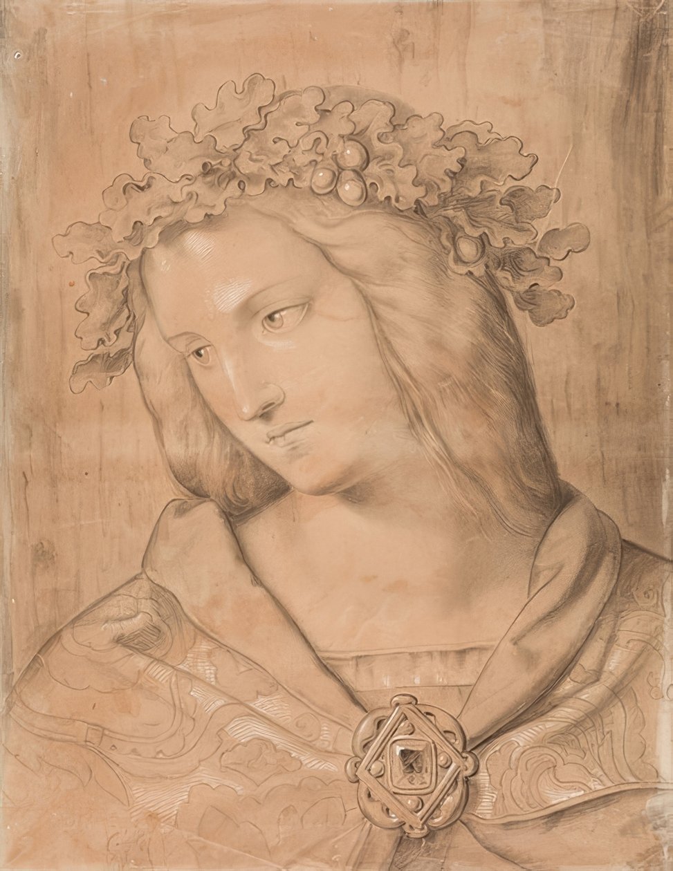 Germania, busto, studio per l