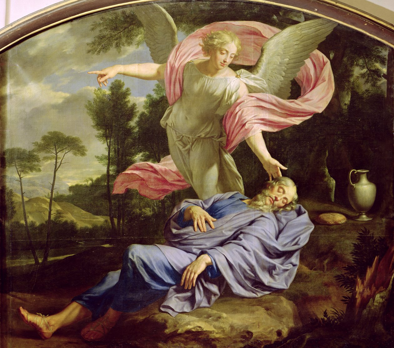 Il sogno di Elia, 1650-55 da Philippe de Champaigne