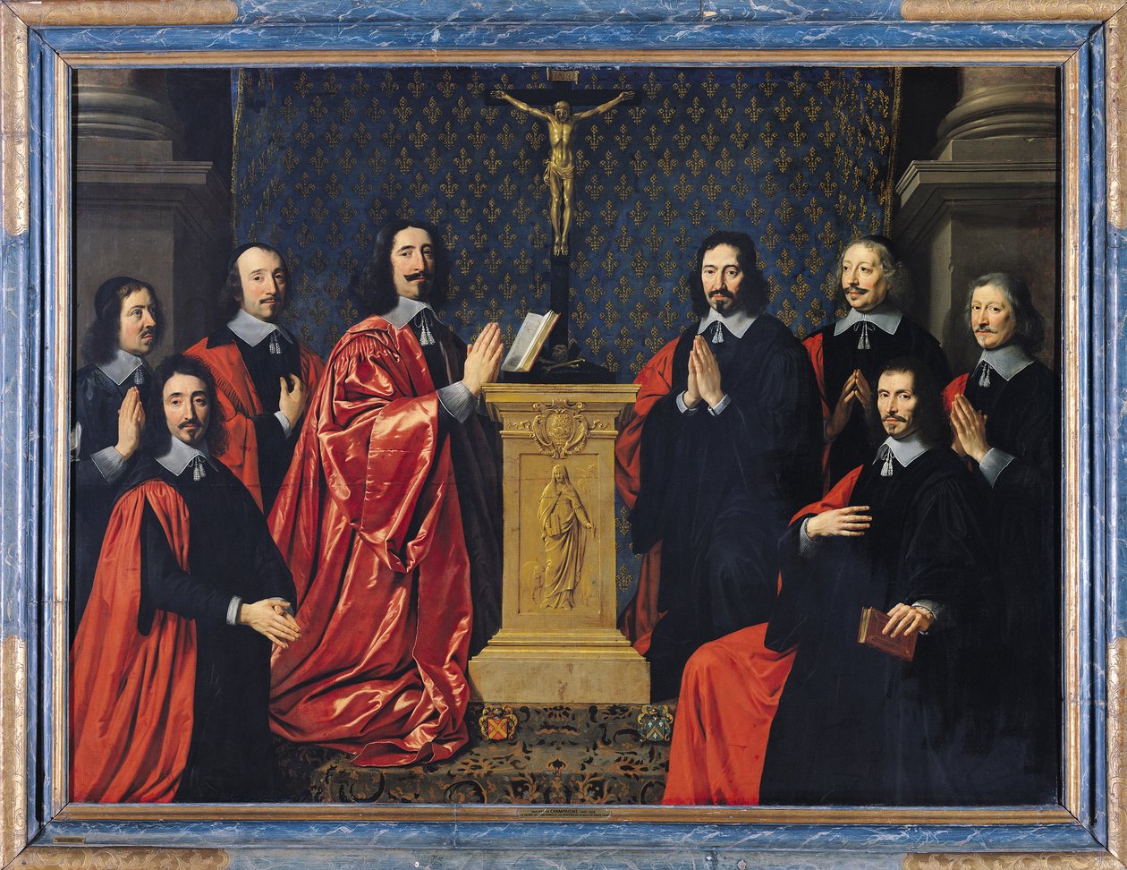 Il Prevot des Marchands e gli echevins della città di Parigi, 1648 da Philippe de Champaigne