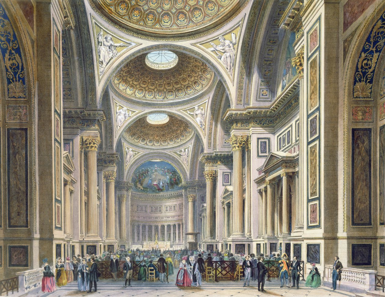 Interno della Madeleine, Parigi da Philippe Benoist
