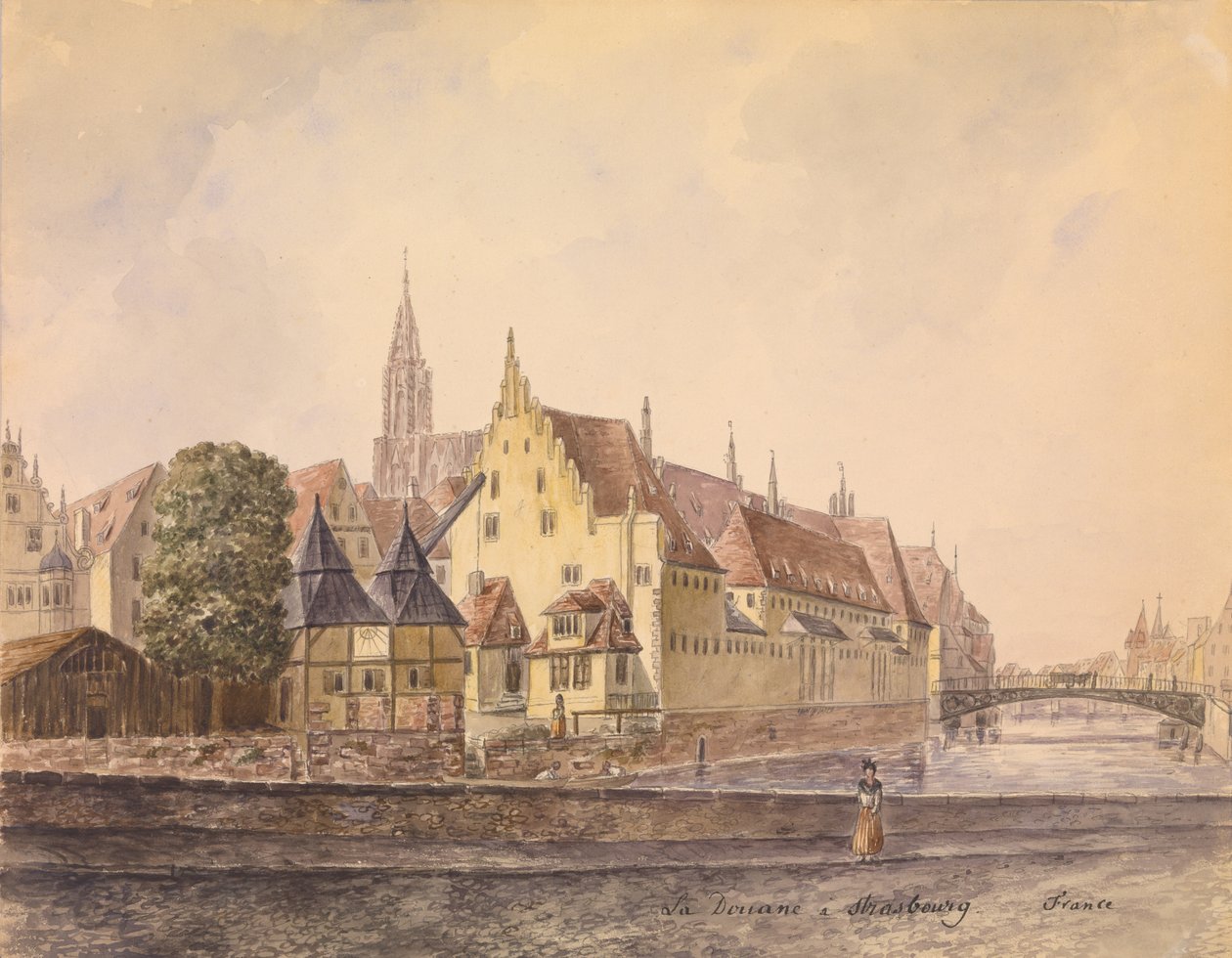 Il Danubio a Strasburgo da Philippe Auguste de Peellaert