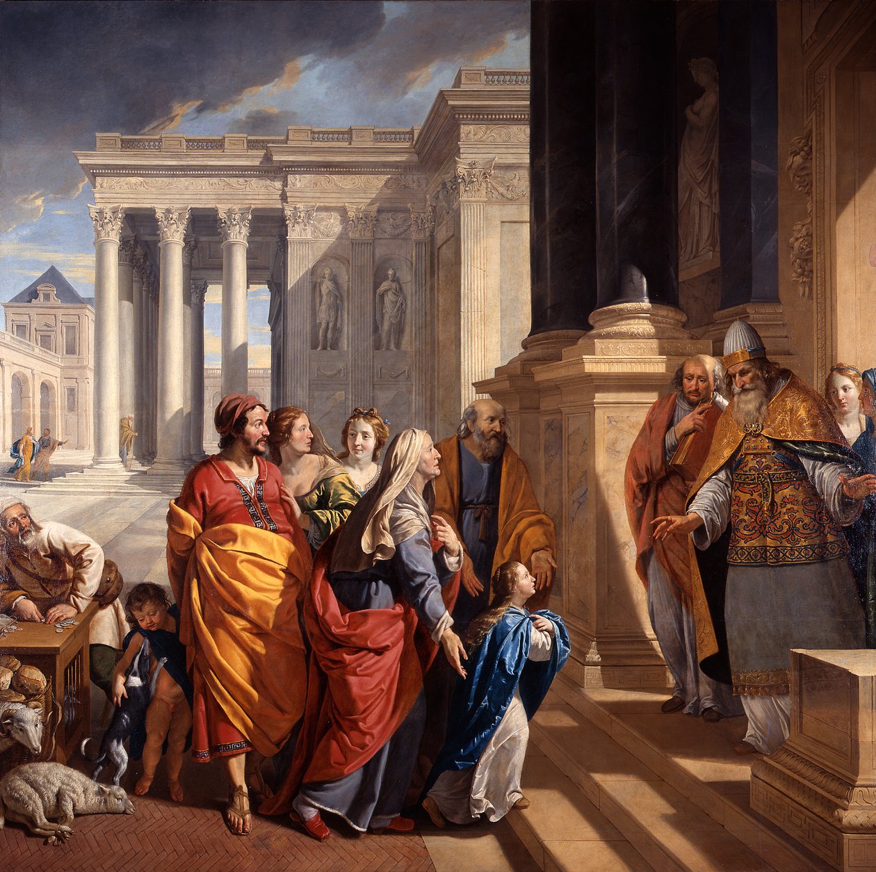 La Presentazione della Beata Vergine Maria, 1639-1640 da Philippe de Champaigne