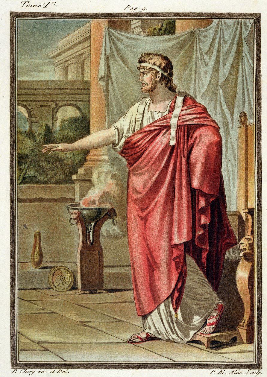 Pirro, costume per 