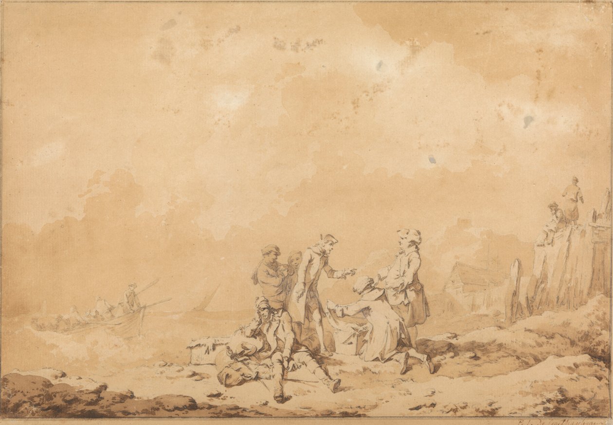 Contrabbandieri da Philippe Jacques de Loutherbourg
