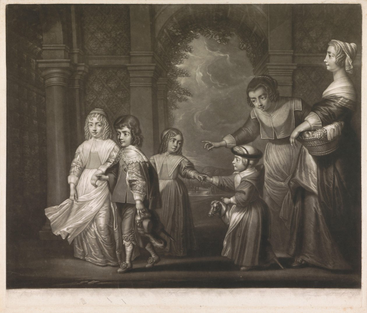 La famiglia di Rubens da Philippe Joseph Tassaert