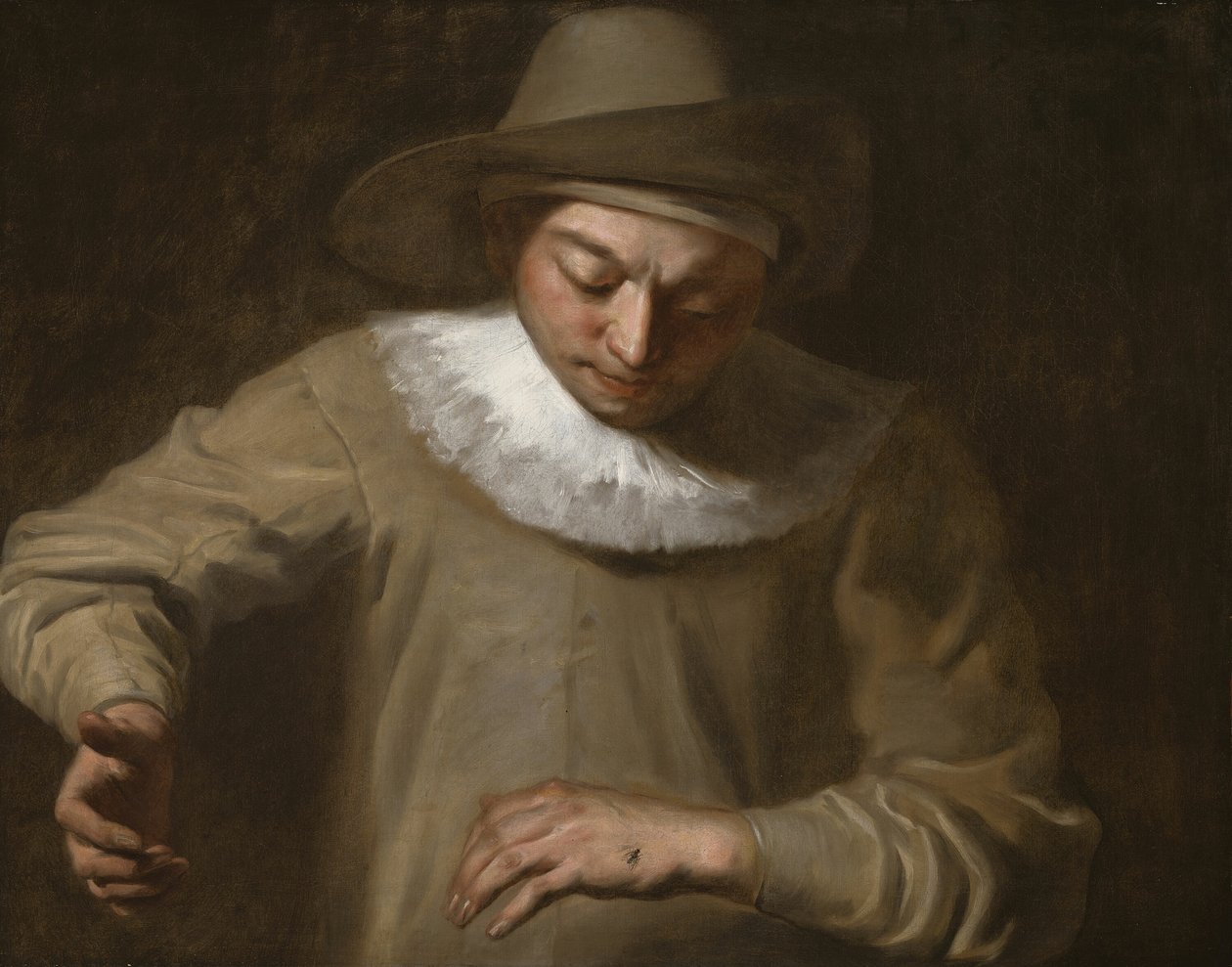 Pierrot che Cattura una Mosca da Philippe Mercier.