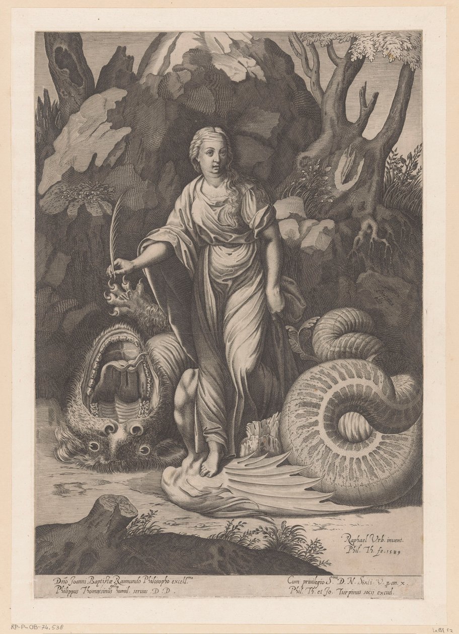 Santa Margherita di Antiochia da Philippe Thomassin