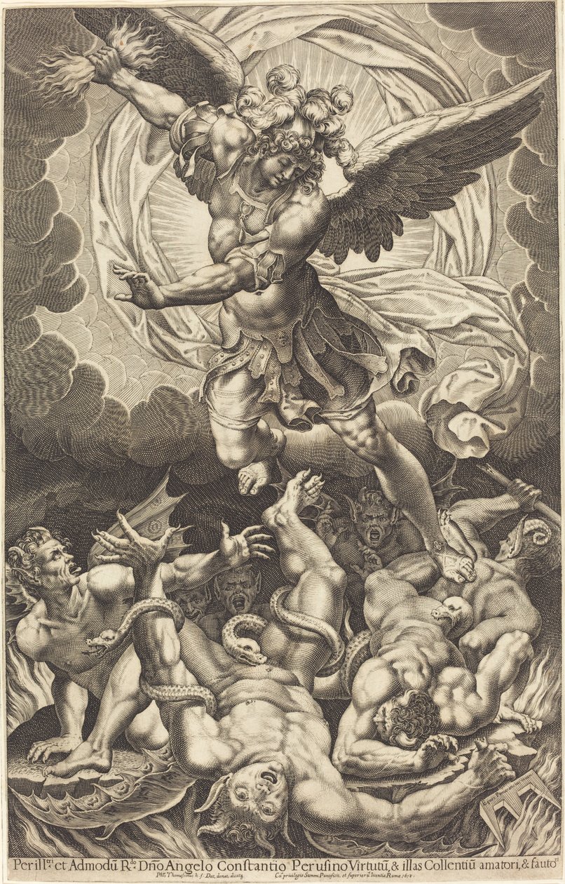 La caduta degli angeli ribelli da Philippe Thomassin