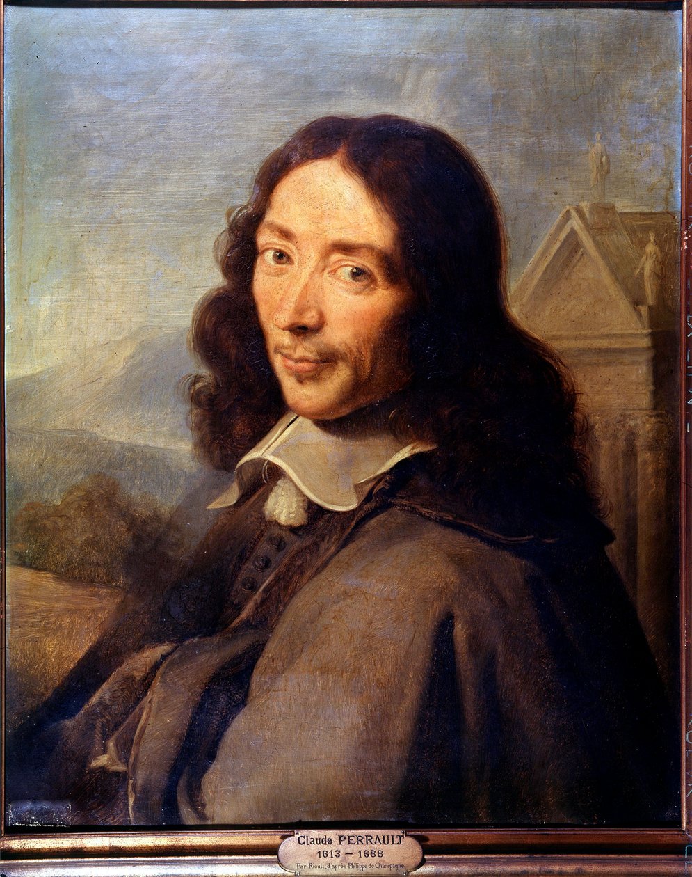Ritratto di Claude Perrault da Philippe de (after) Champaigne