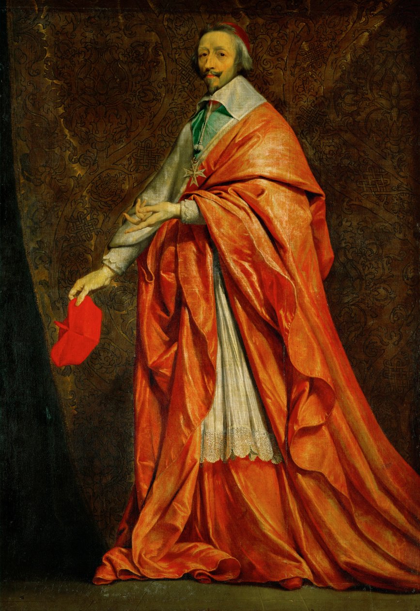 Il cardinale Richelieu ... da Philippe de Champaigne