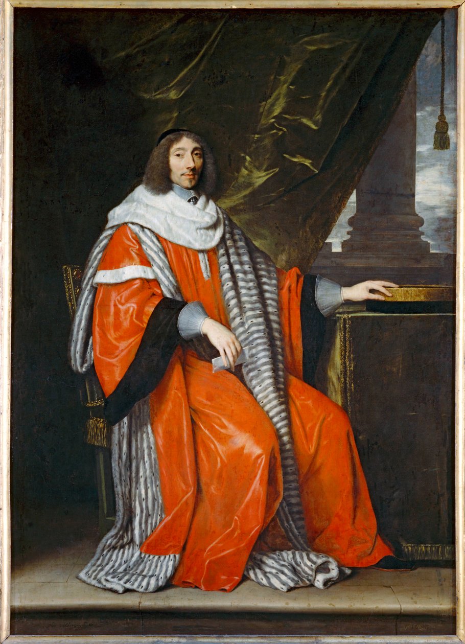 Jean-Antoine de Mesme, presidente del Parlamento di Parigi - Jean-Antoine de Mesmes, presidente del Parlamento di Parigi ... da Philippe de Champaigne