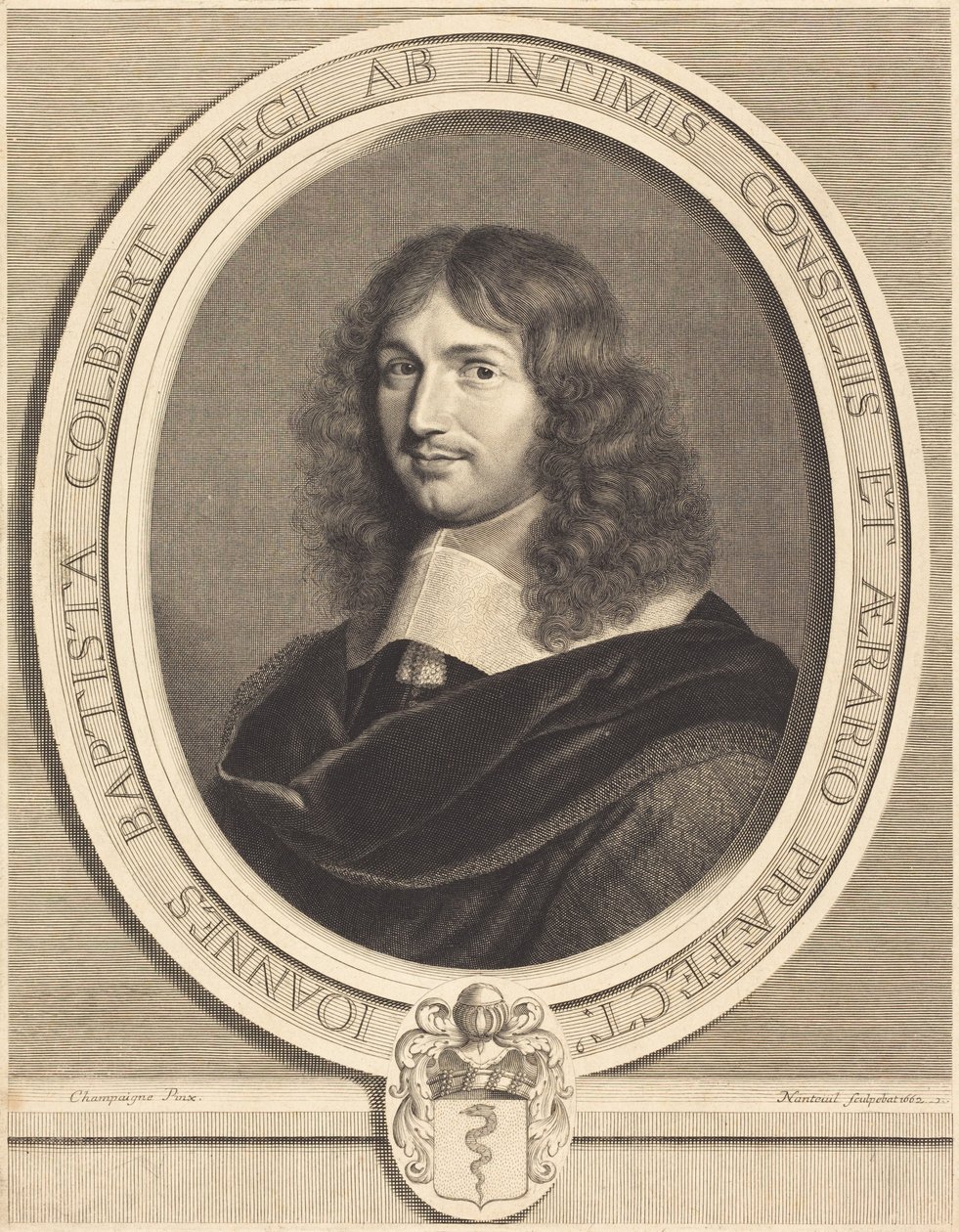 Jean-Baptiste Colbert da Philippe de Champaigne