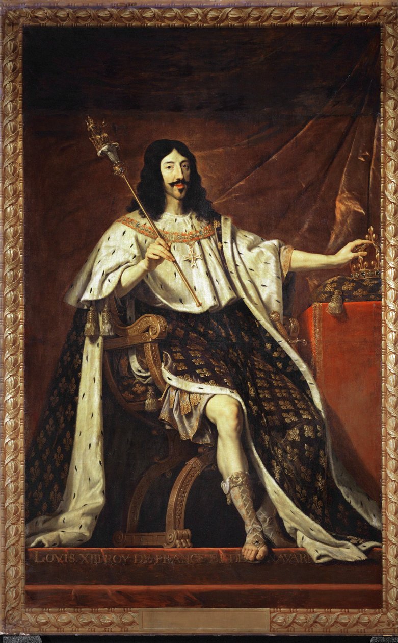Luigi XIII, re di Francia ... da Philippe de Champaigne