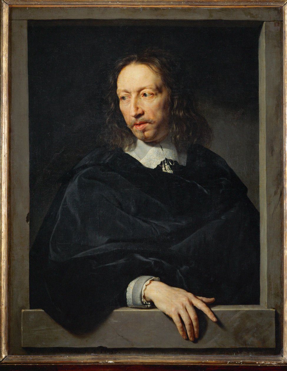 Ritratto maschile ... da Philippe de Champaigne