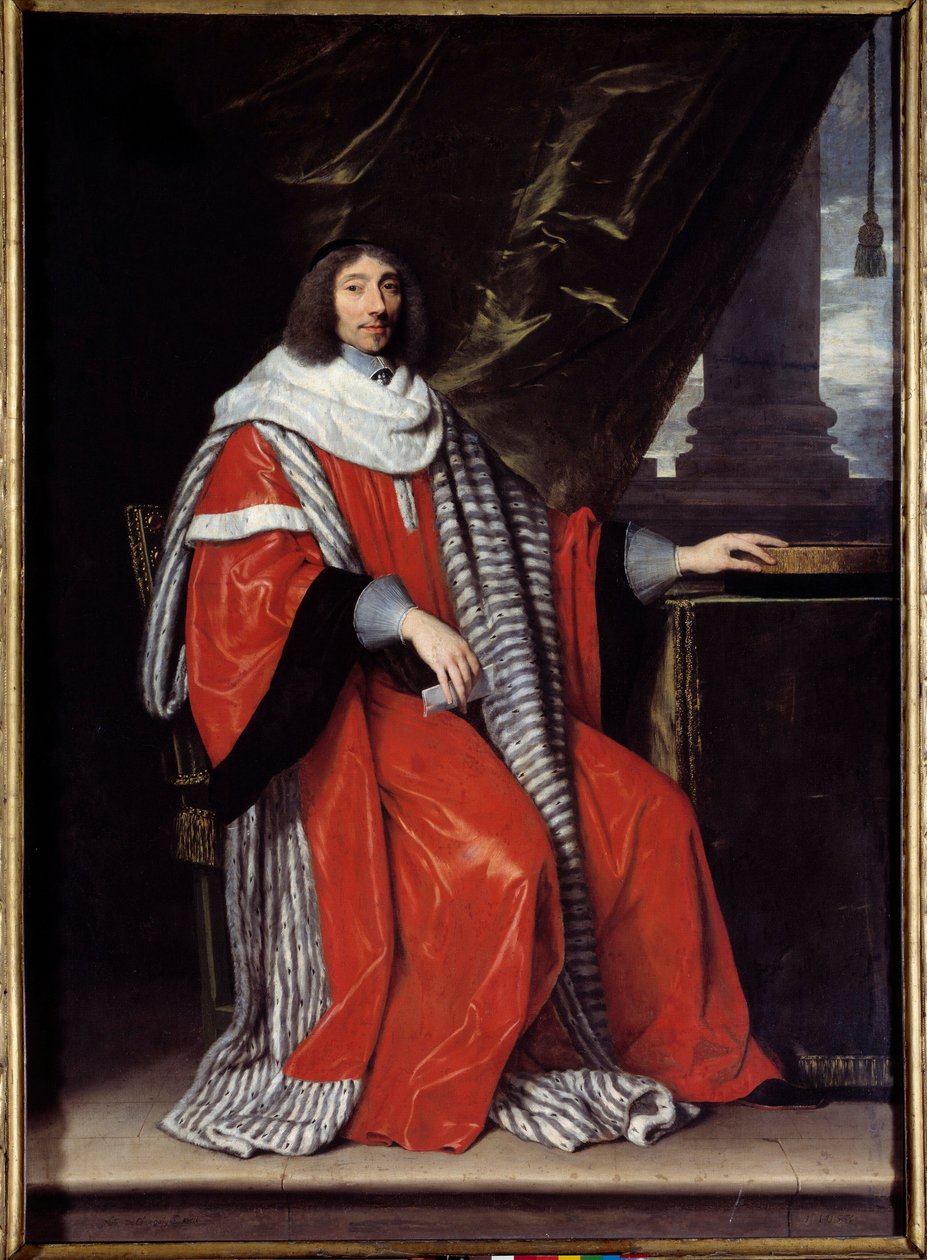 Ritratto a figura intera di Jean Antoine de Mesme da Philippe de Champaigne