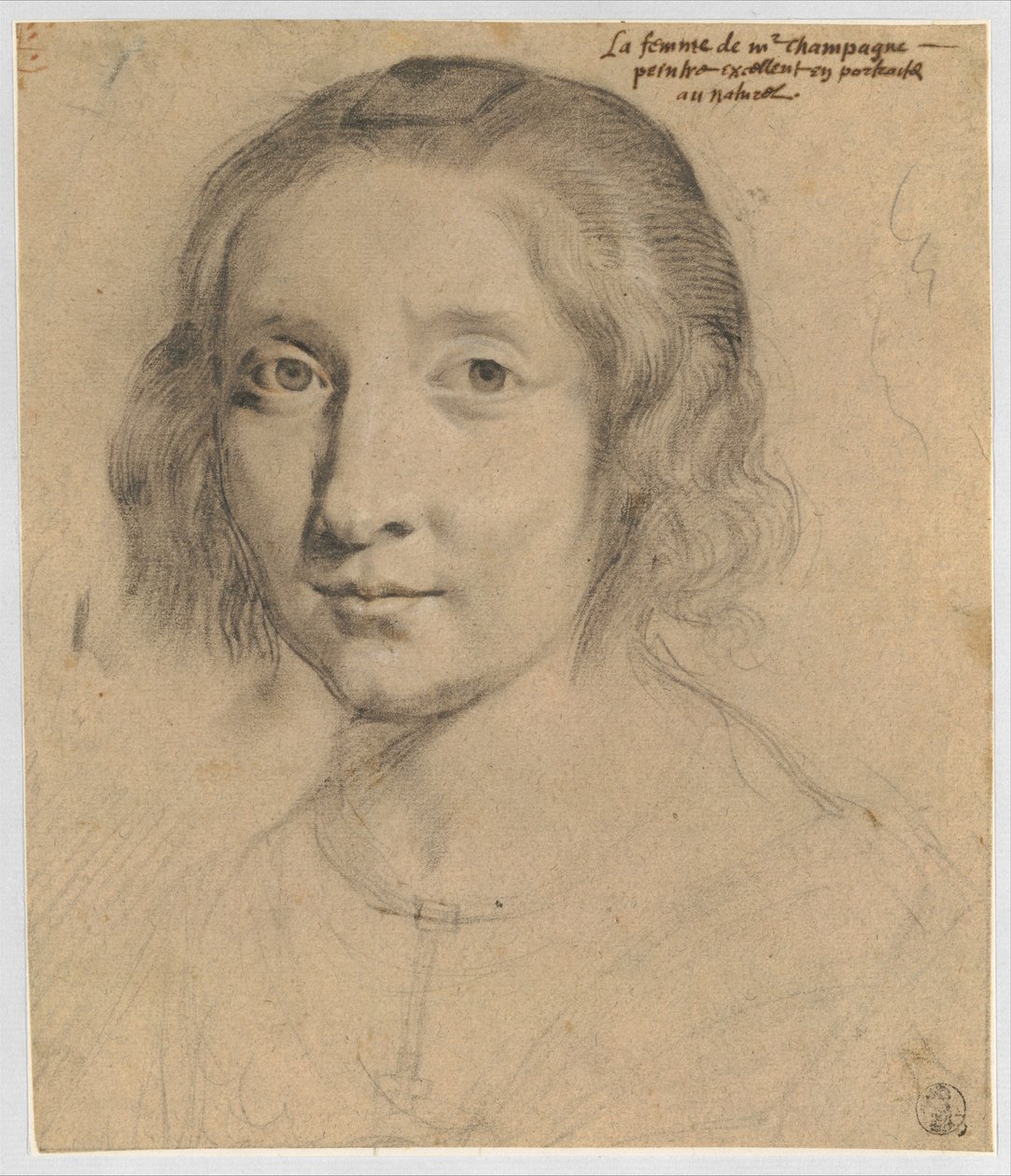 Ritratto di Charlotte Duchesne da Philippe de Champaigne
