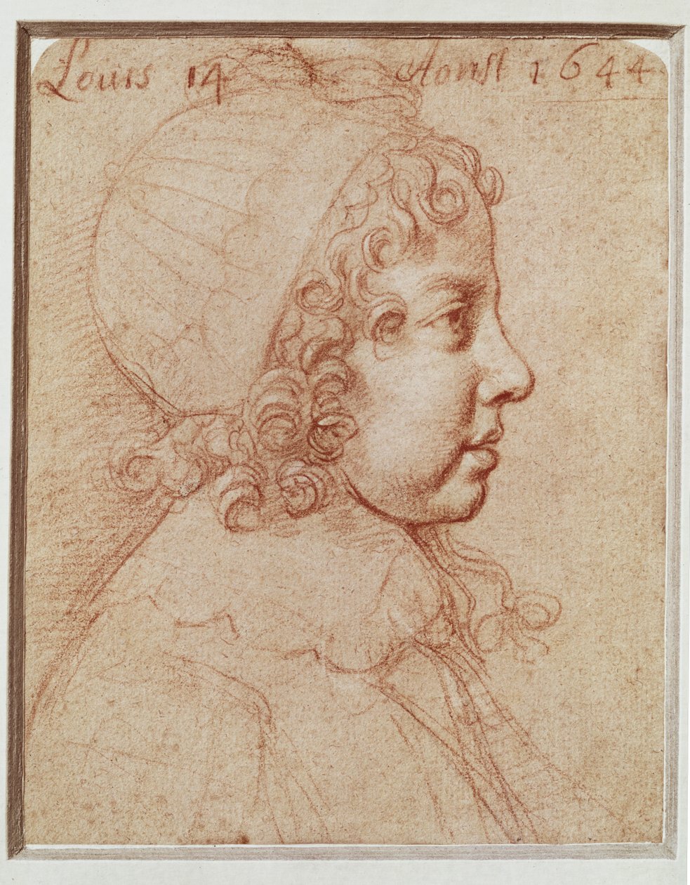 Ritratto di Luigi XIV da bambino ... da Philippe de Champaigne