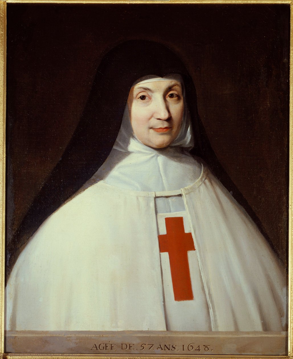 Ritratto di Madre Angelique Arnauld da Philippe de Champaigne