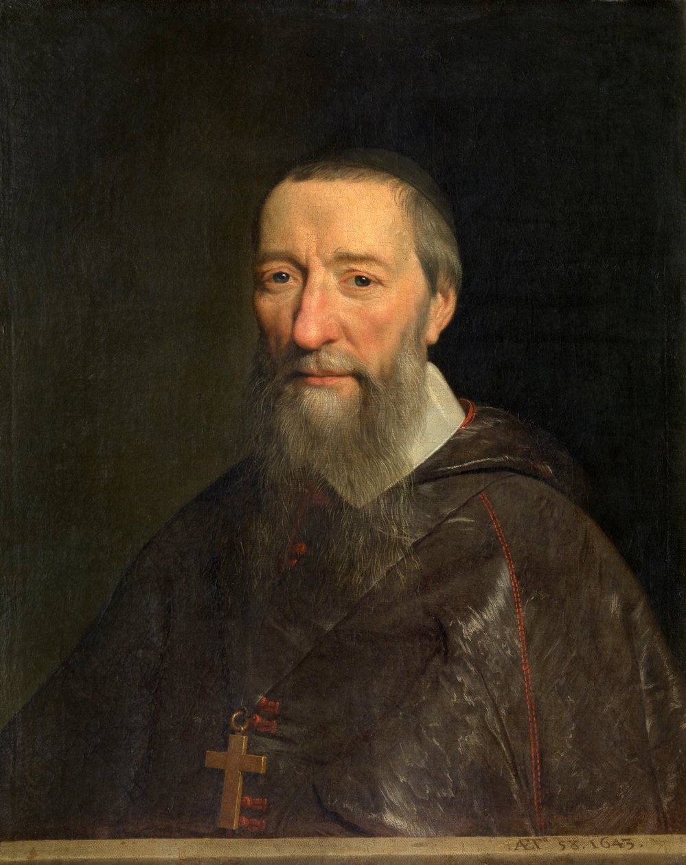 Ritratto del vescovo Jean-Pierre Camus da Philippe de Champaigne