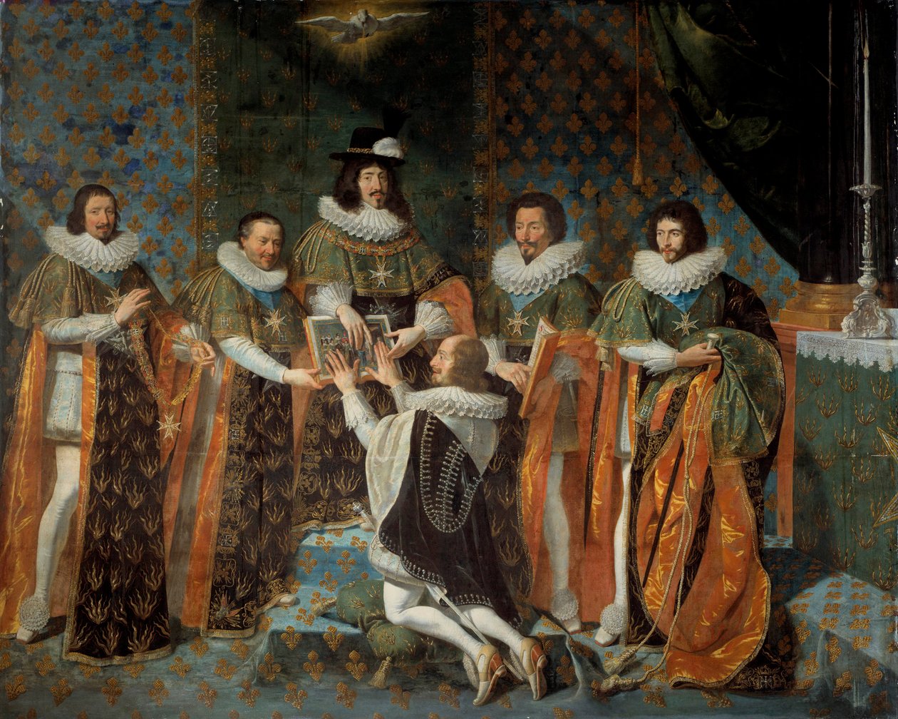 Ricevimento di Luigi XIII (1601-1643) di Enrico II d