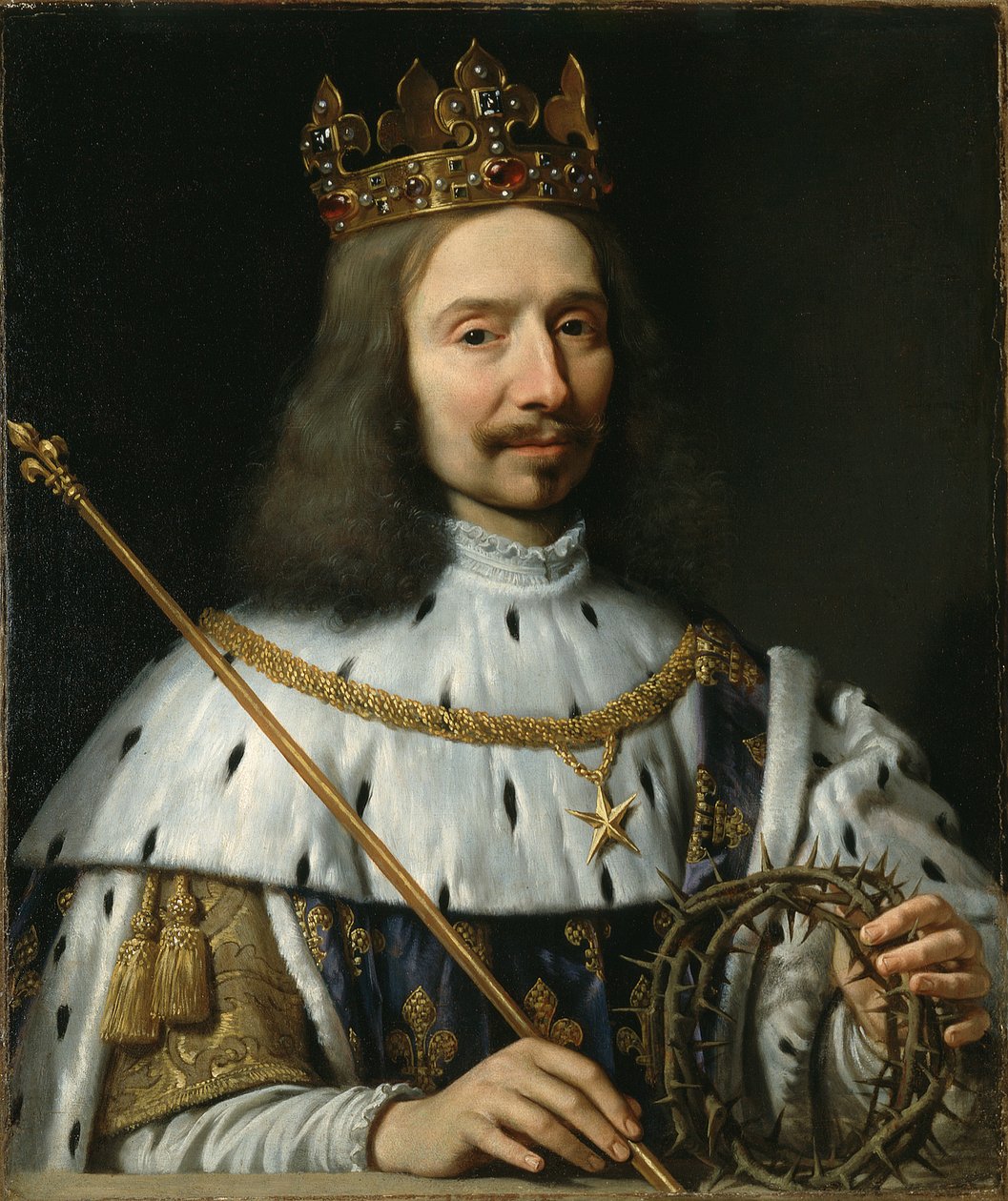 Vincent Voiture come San Luigi, 1640-48 circa (olio su tela) da Philippe de Champaigne