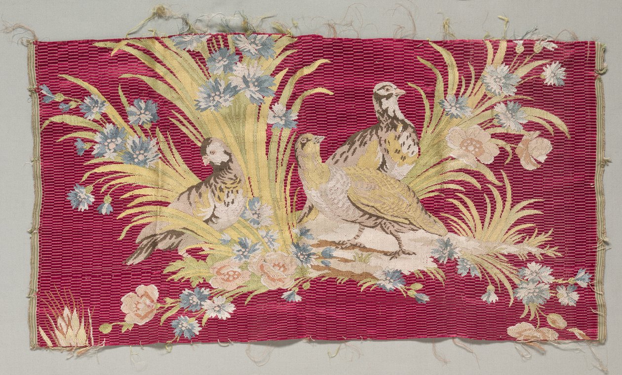 Frammento di seta da Philippe de Lasalle