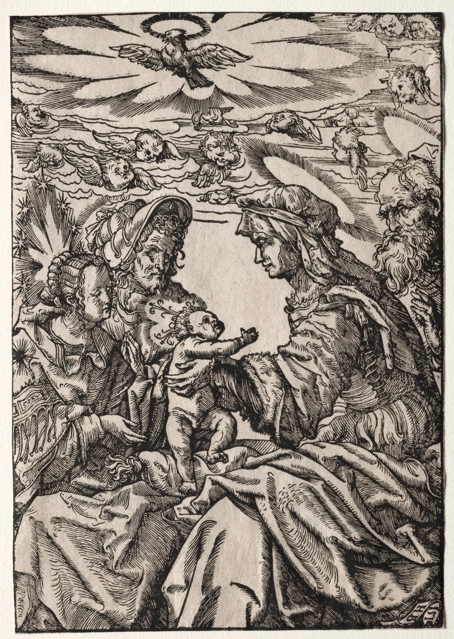 La Sacra Famiglia con Sant
