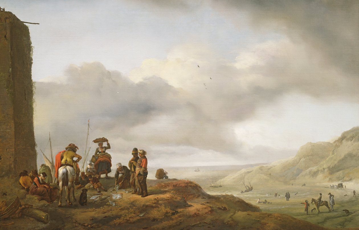 La pesca del giorno da Philips Wouwerman