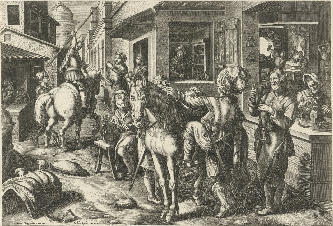 Staffe da Philips Galle (attributed to workshop of)