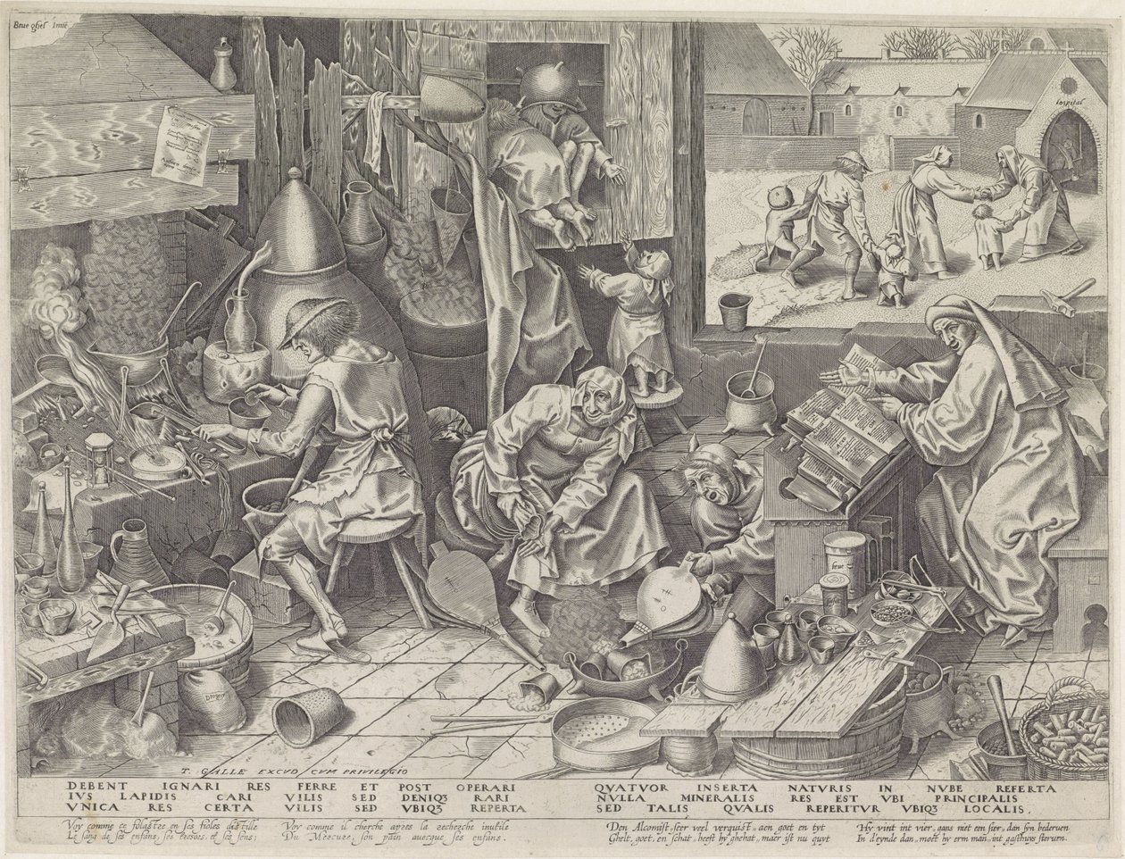 Alchimista da Philips Galle