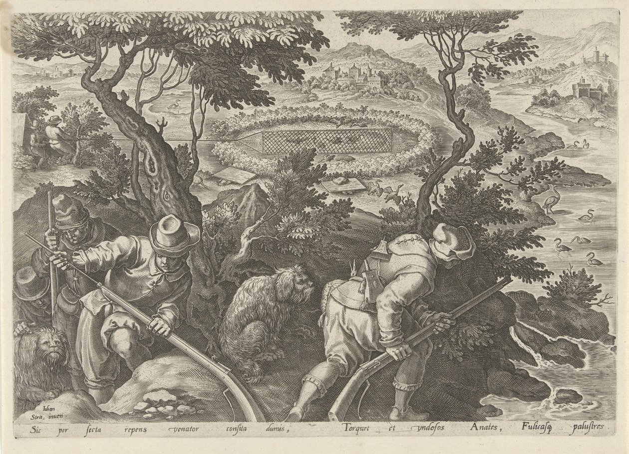 Caccia alle anatre da Philips Galle