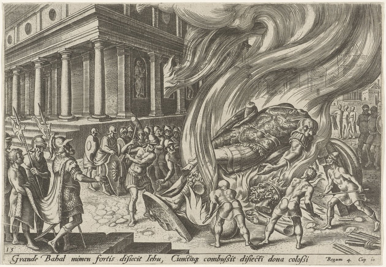 Jehu distrugge il tempio e l