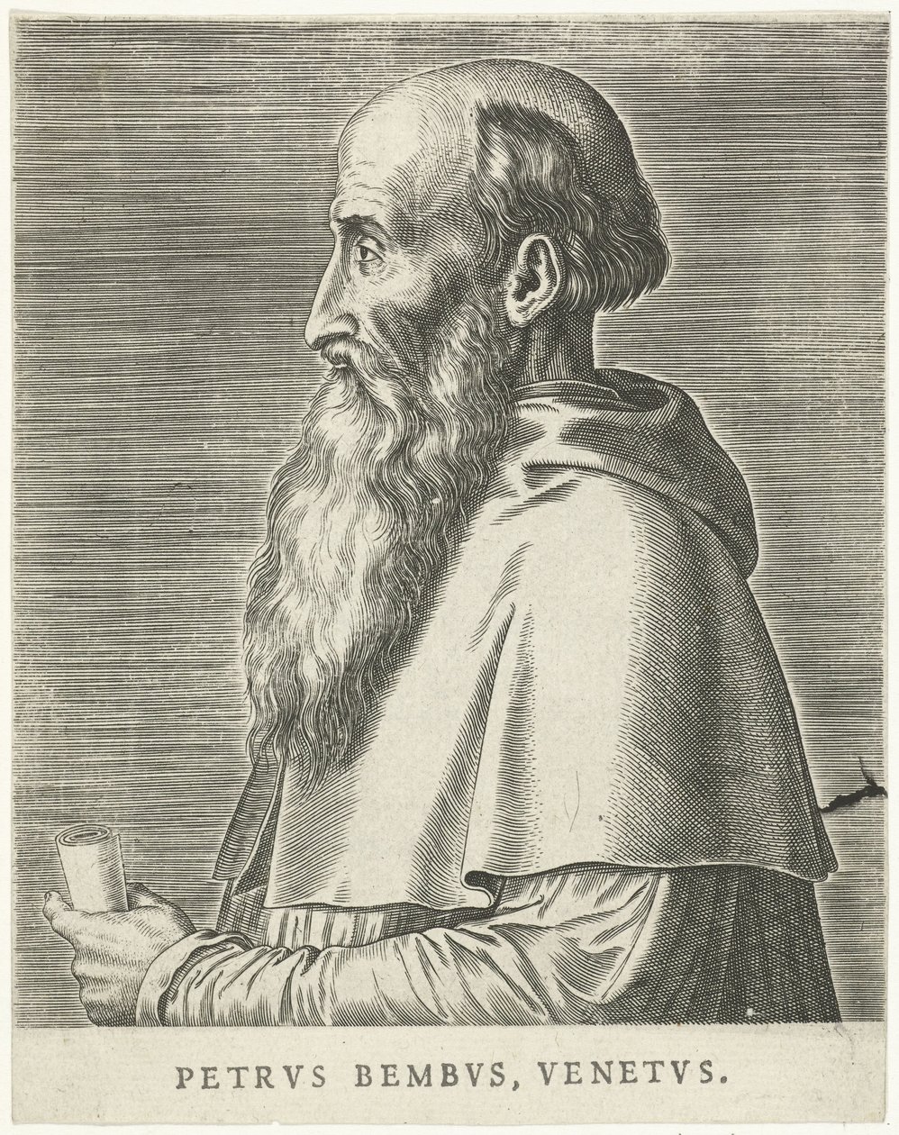 Ritratto di Pietro Bembo da Philips Galle