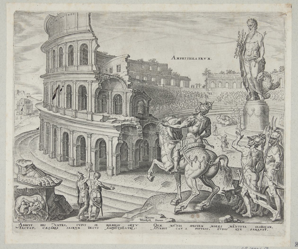 Il Colosseo a Roma da Philips Galle