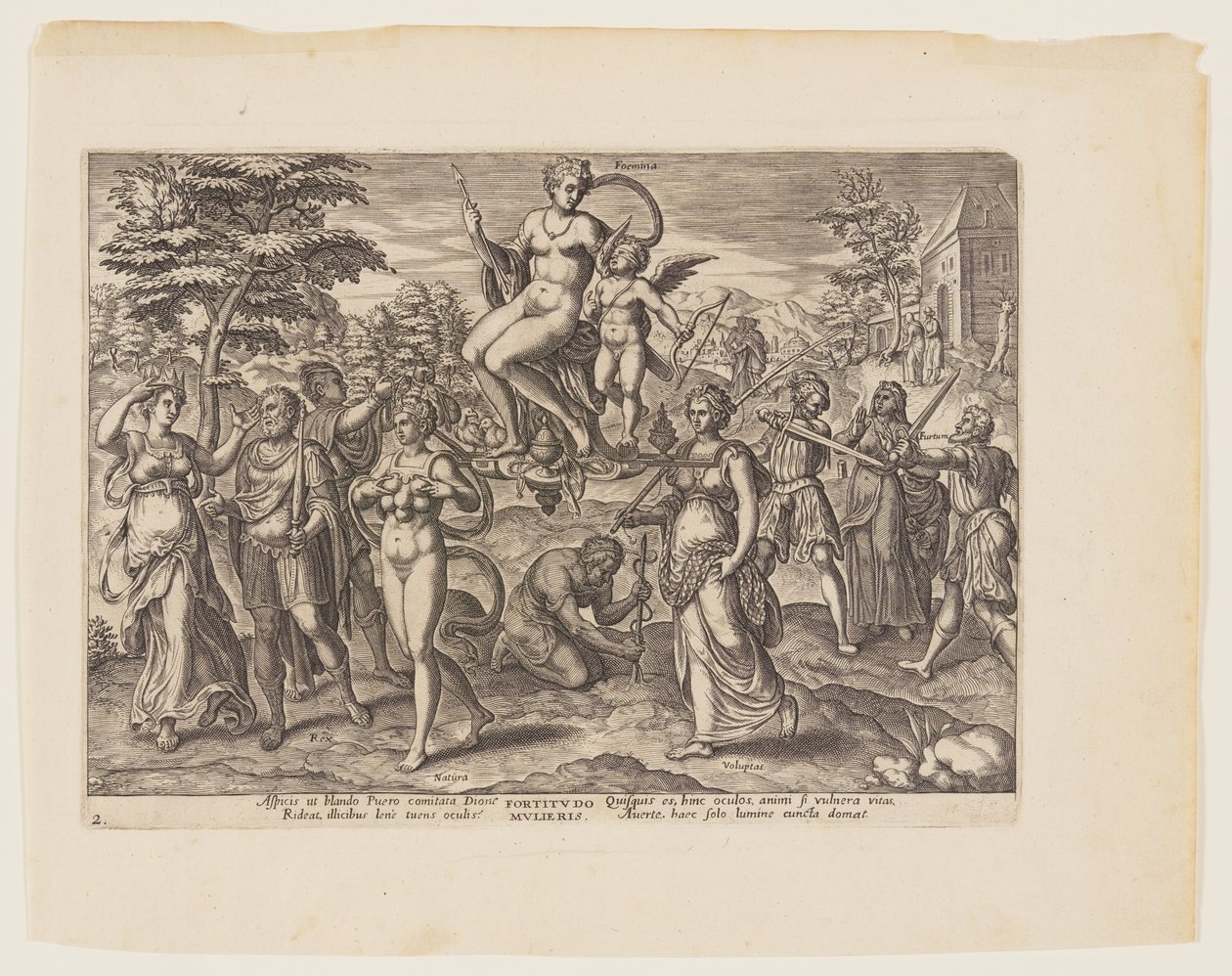 Il potere della donna [3 Esdra 4:18-19, 22-23, 29-32], da I quattro poteri più forti da Philips Galle