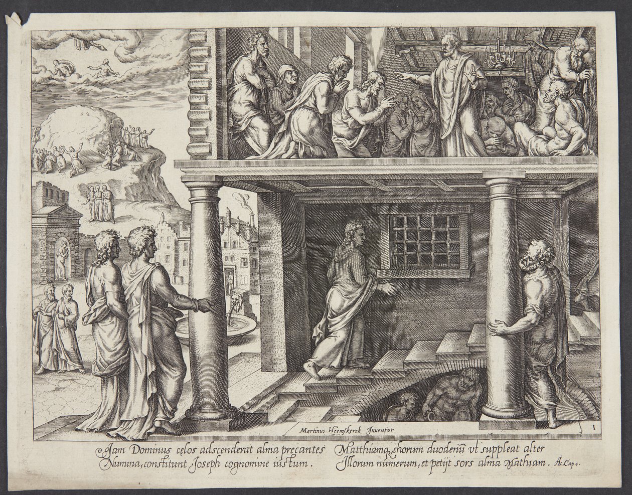 Il ritorno degli apostoli dal Monte degli Ulivi e l