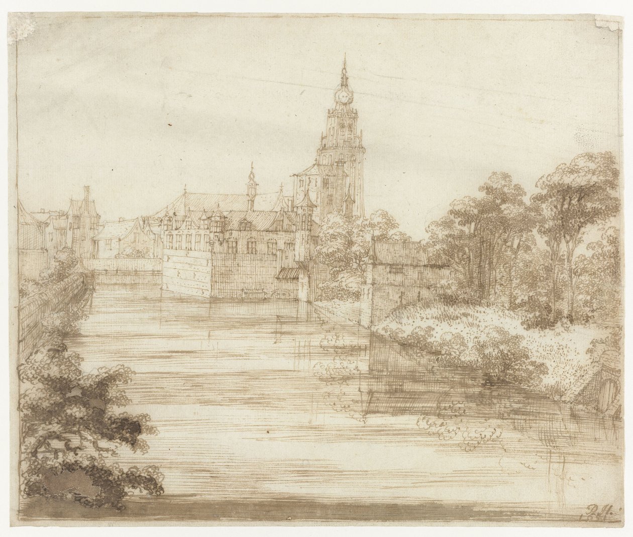 Veduta di Breda da Philips Huygens