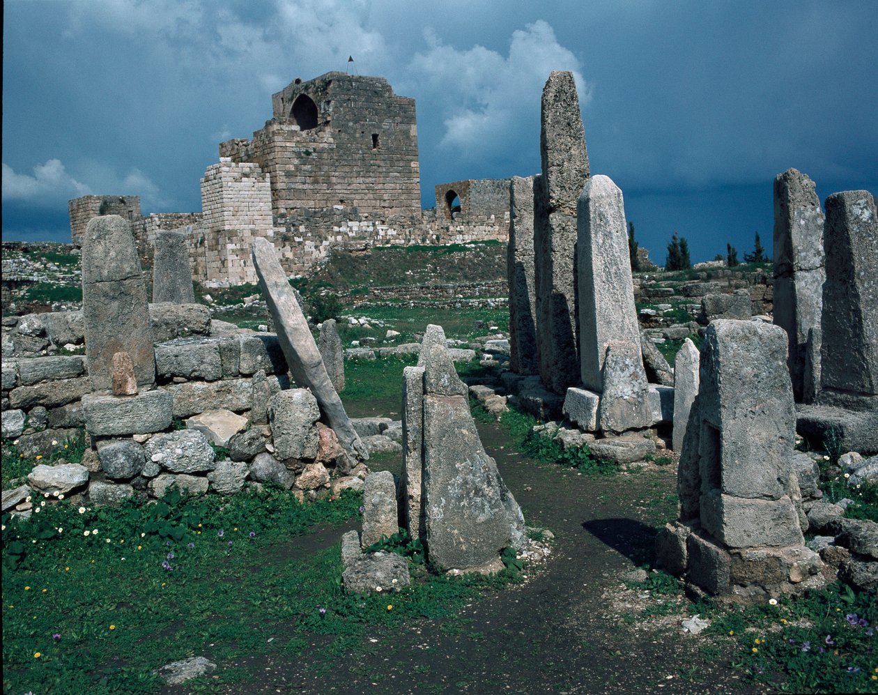 Forte crociato e Tempio degli Obelischi da Phoenician Phoenician