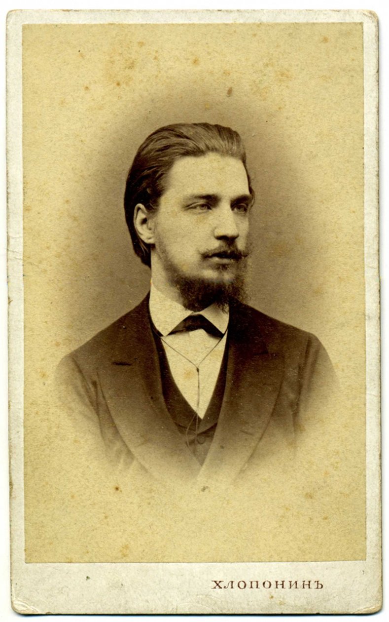 Alexander Sergeyevich Buturlin, 1845-1916, 1872 da Photo studio Alexander Khloponin