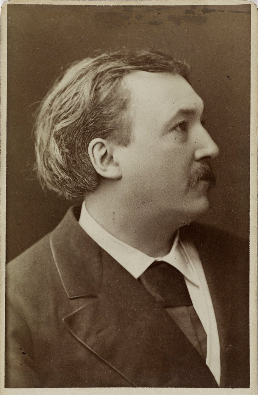Ritratto di Gustave Doré da Photo studio Nadar.