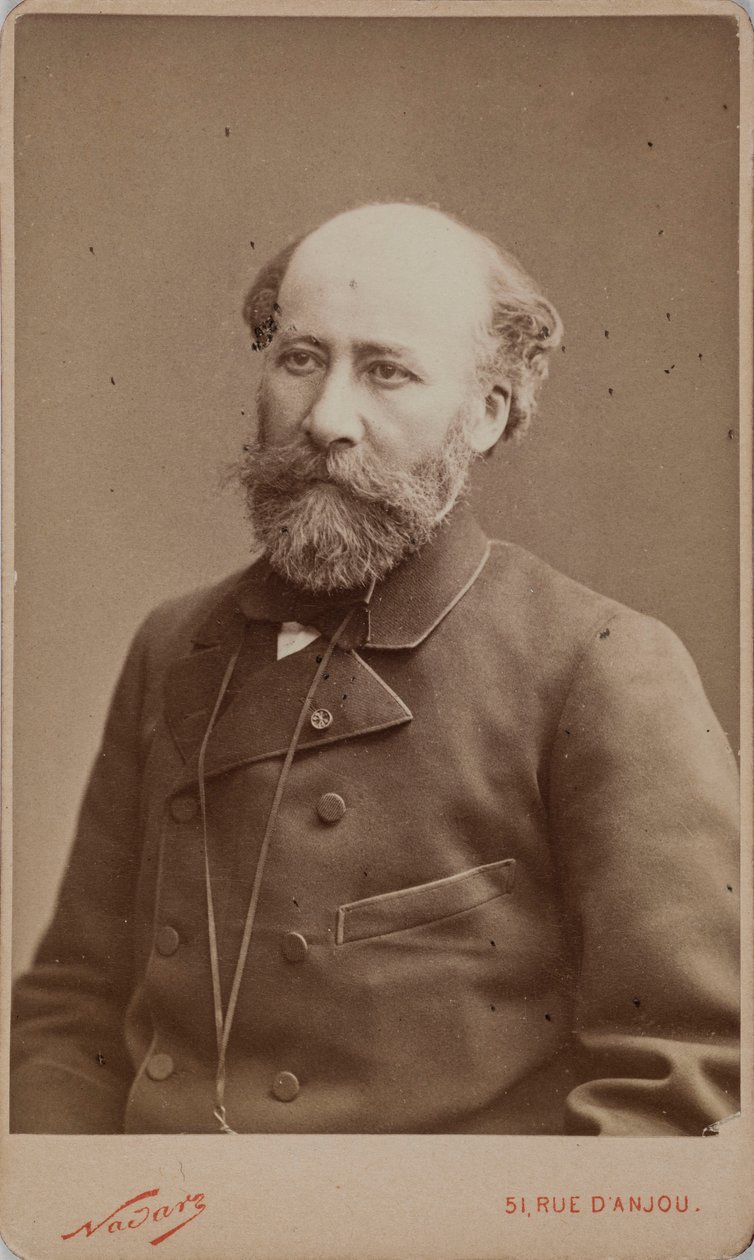 Ritratto di Octave Feuillet, 1821-1890 da Photo studio Nadar.