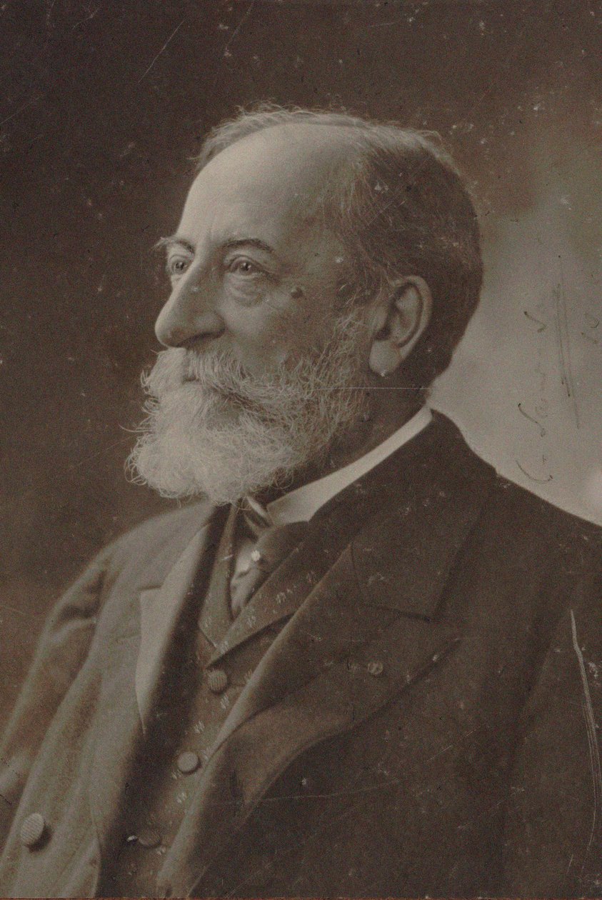 Ritratto del compositore Camille Saint-Saëns 1835-1921, 1910 da Photo studio Nadar.